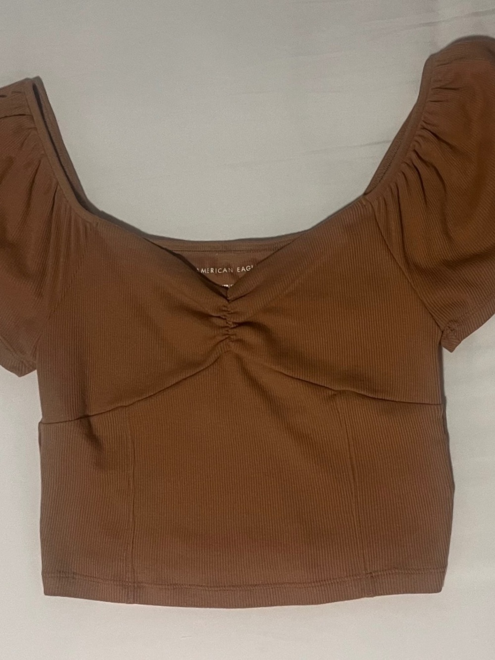 Y2K American Eagle Outfitters ribbed crop top